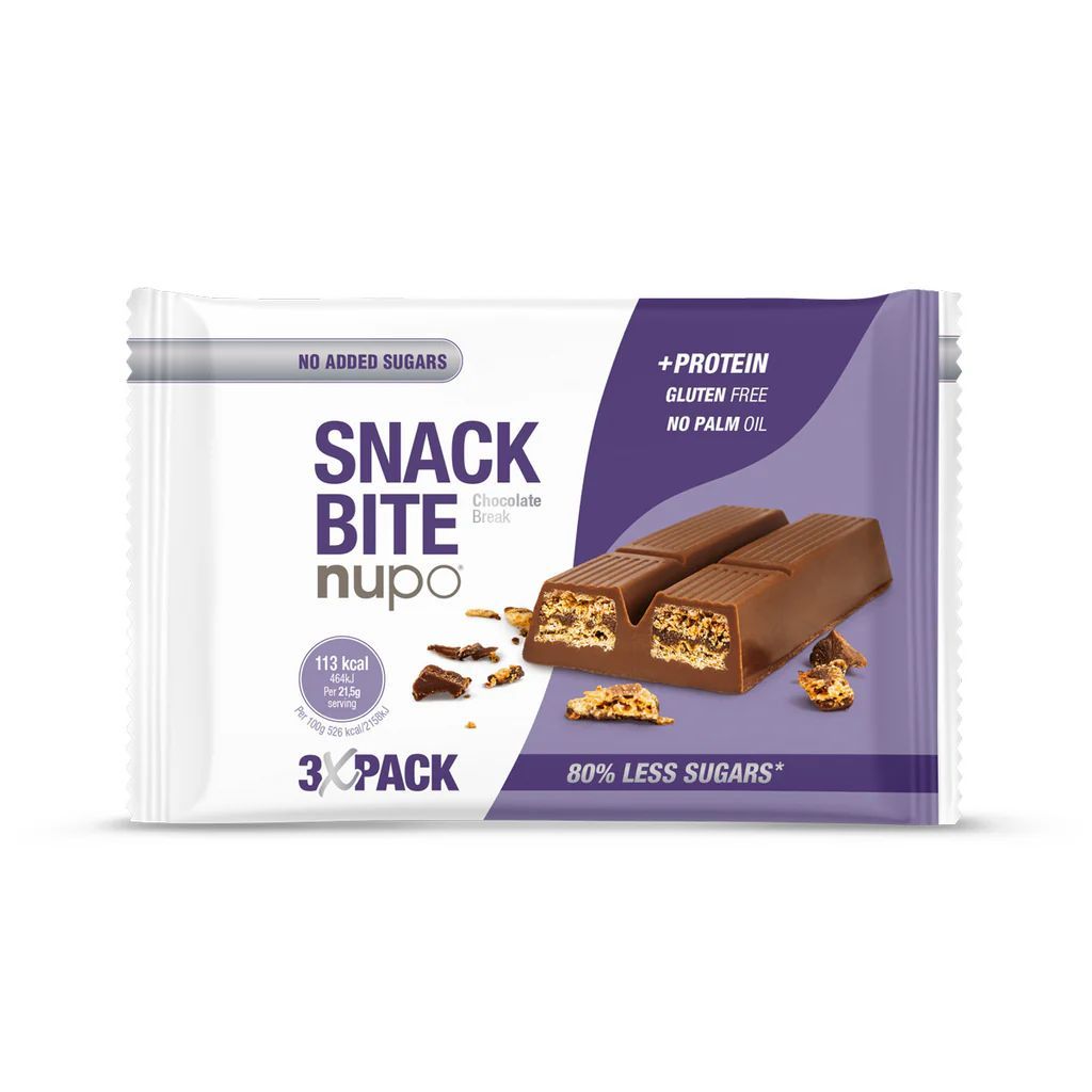 Nupo Snack Bite Chocolate Break 65g 1 stk