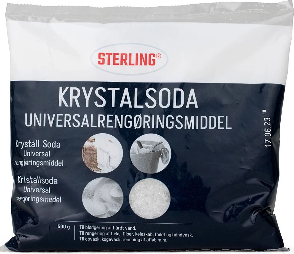 Sterling soda til universalrengøring, 500g pose