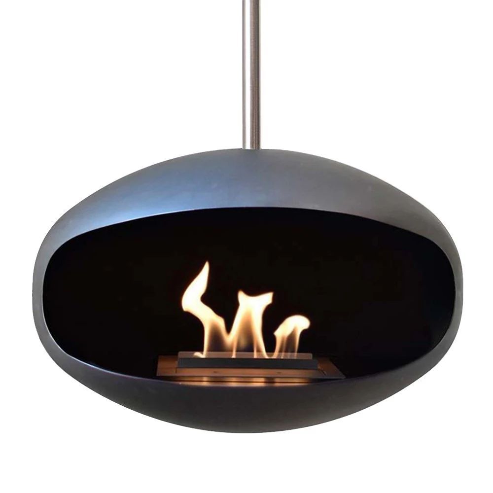 Cocoon Fires Aeris Sort Mat med Takstång
