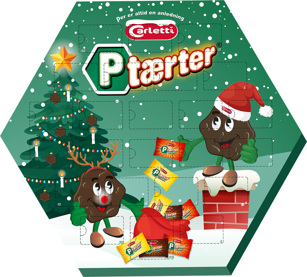 Carletti P-Tarts julkalender 243g