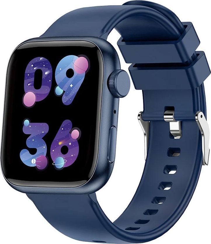 Forever IGo smartwatch - Vandtæt / Bluetooth / Puls / Dansk sprog - Marineblå