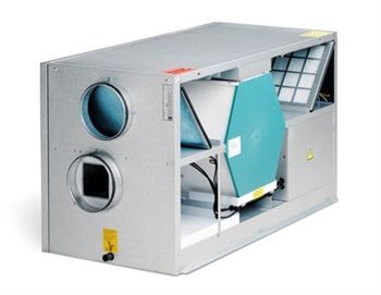 nilan comfort 300lr ventilationsanlæg med light hmi styring, indblæsning til højre/venstre