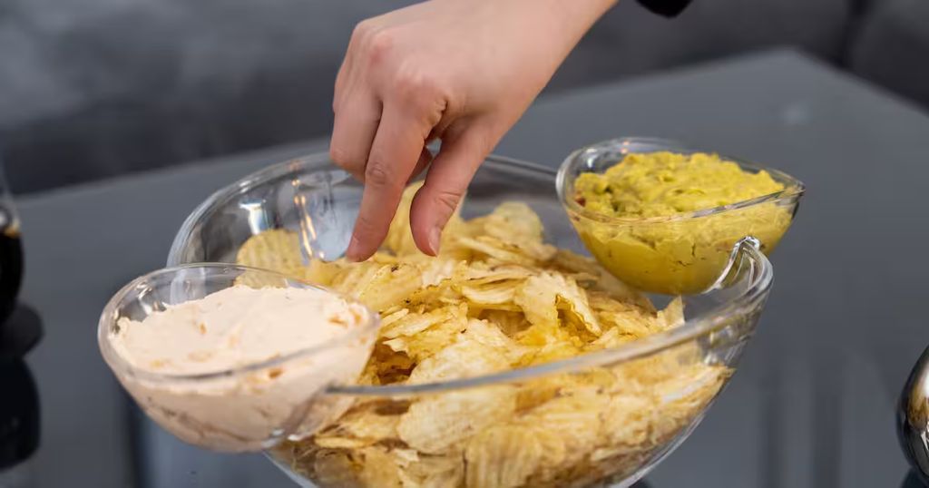 chips- & dobbelt dipskål - kitchpro