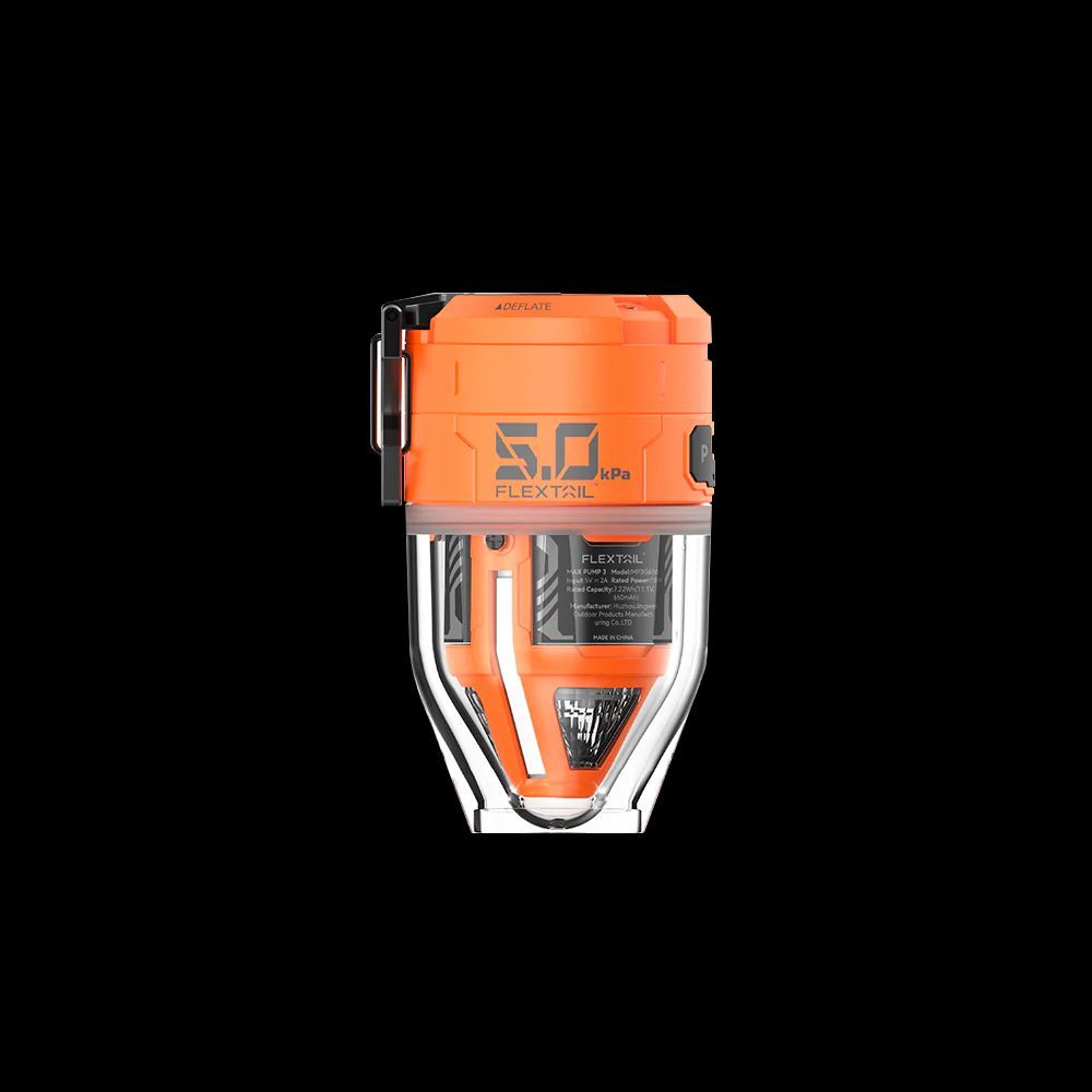 MAX PUMP 3 - højhastigheds 2-i-1 genopladelig luftpumpe (forsalg)