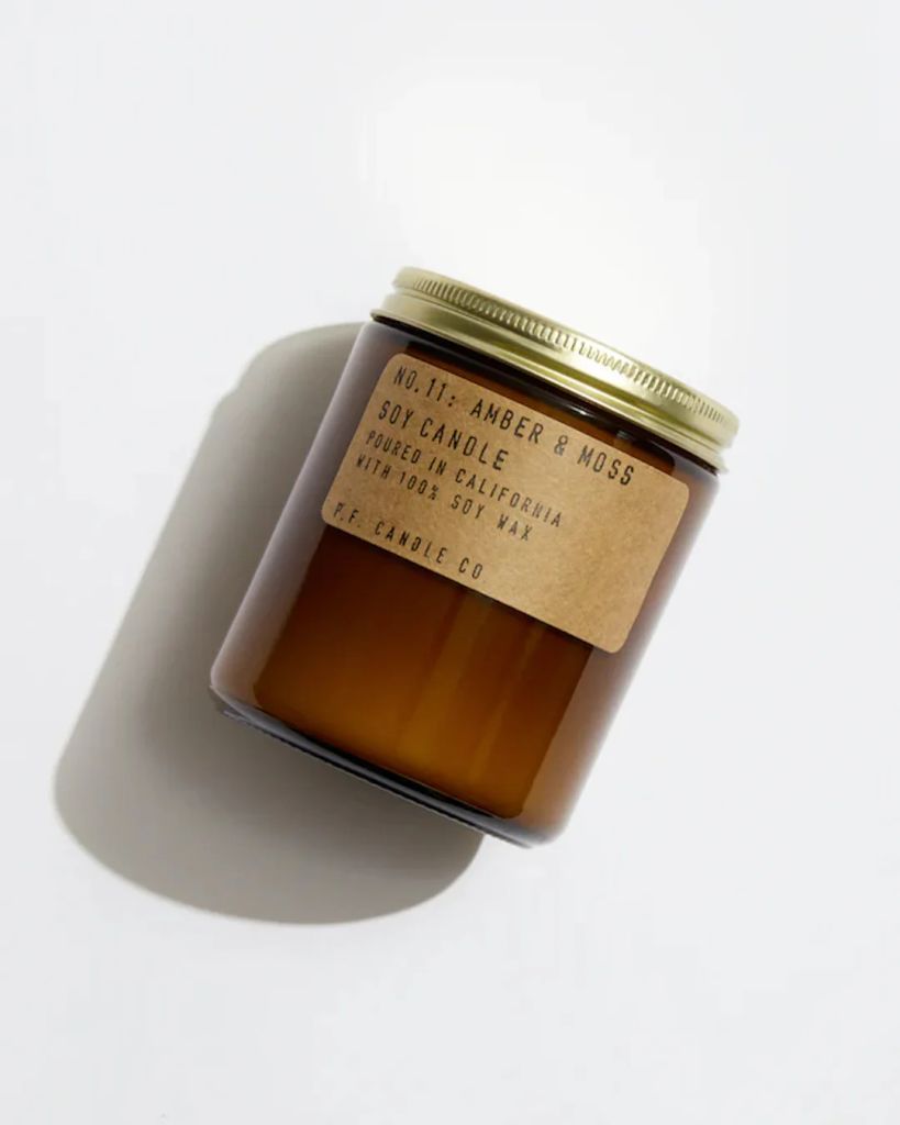 Soy Candle | Amber & Moss