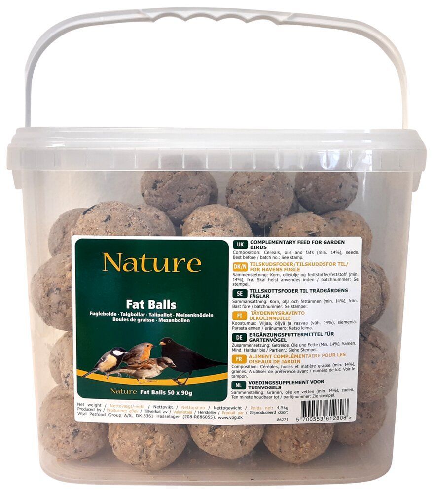 Nature Mejsebolde uden net 50pcs