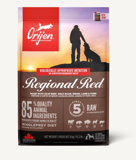 Orijen Regional Red hundefoder, 6 kg