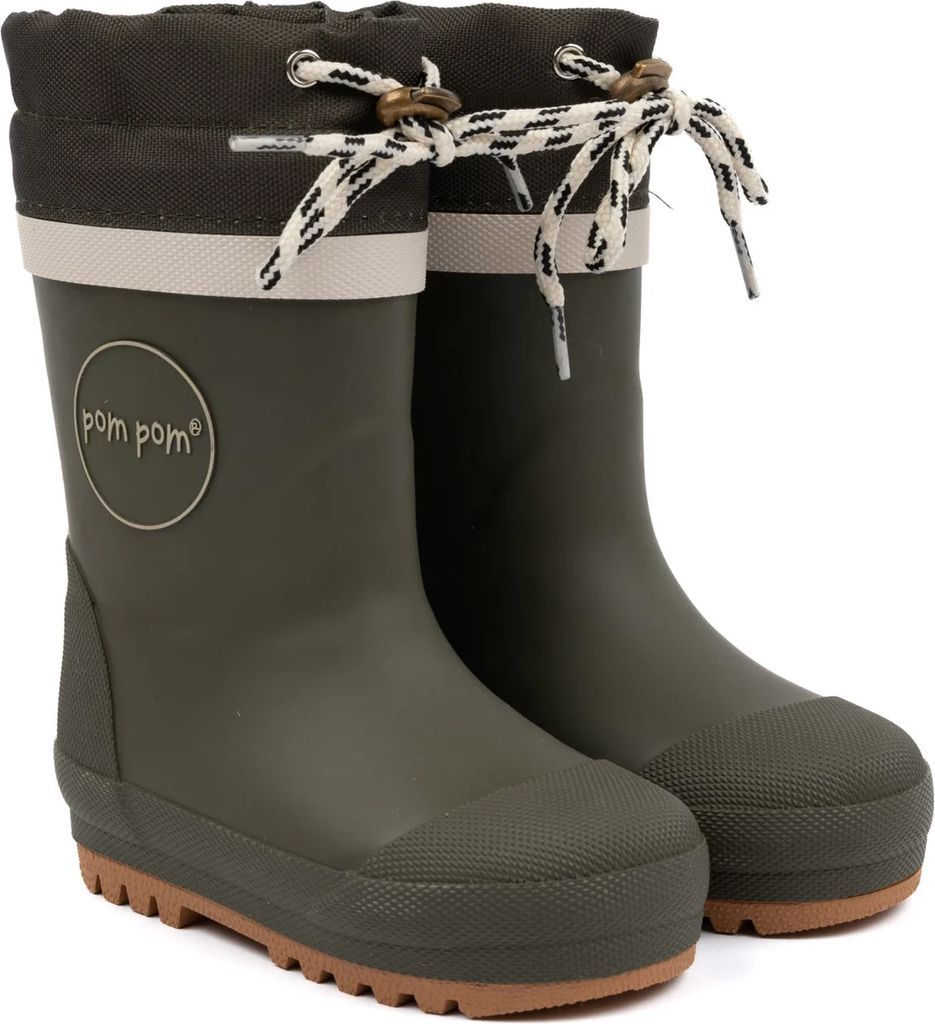 Pom Pom Termo Gummistøvle Hunter Green 32
