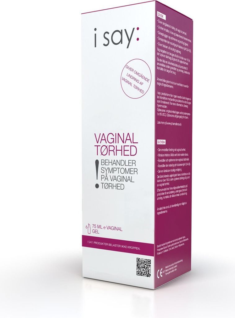 vaginal tørhed gel - 75 ml