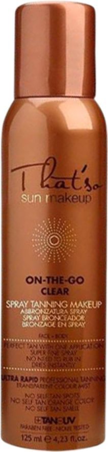 on the go spray clear