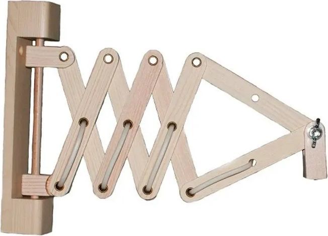 alpe design sax sakselampe, lyst træ, kun arm
