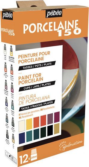 Pebeo Porcelaine 150 gloss 12x20ml