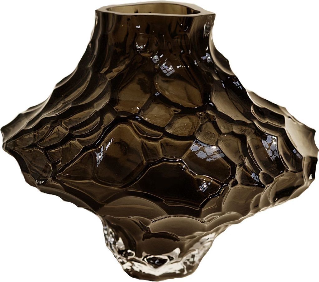 Hein Studio Canyon Large Black H 26 H H H Vase 23cm