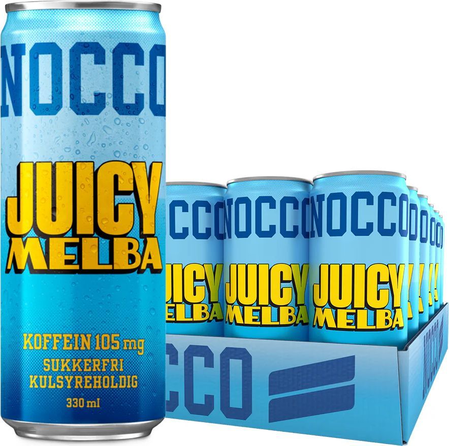 NOCCO - Juicy Melba (24x 330ml) - Energidrik