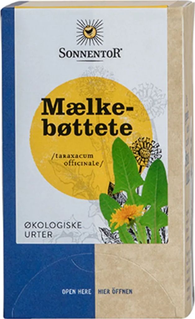 Mælkebøtte te Økologisk - 18 breve - Sonnentor