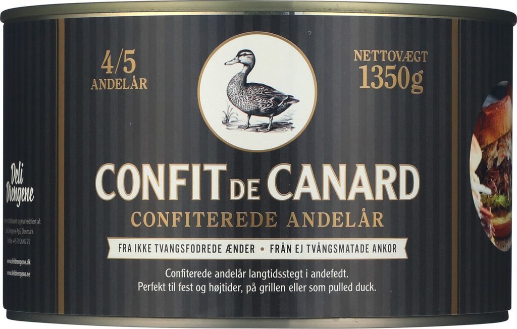 Confit de Canard  Deli Drengene