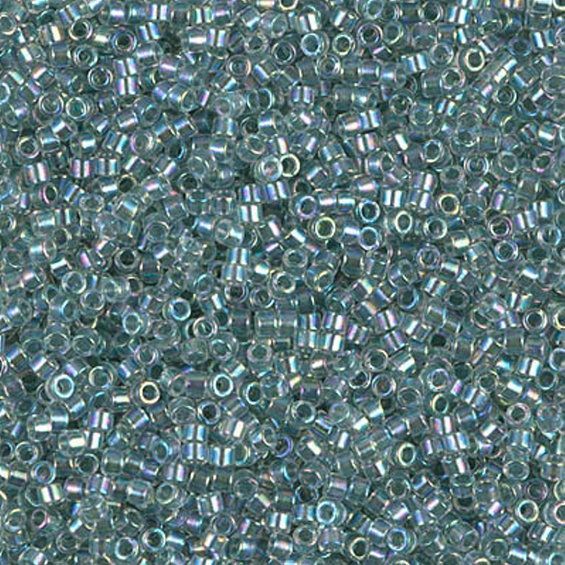 Miyuki Delica turkisgrøn 5g – DBM0084 Light Lined Seafoam