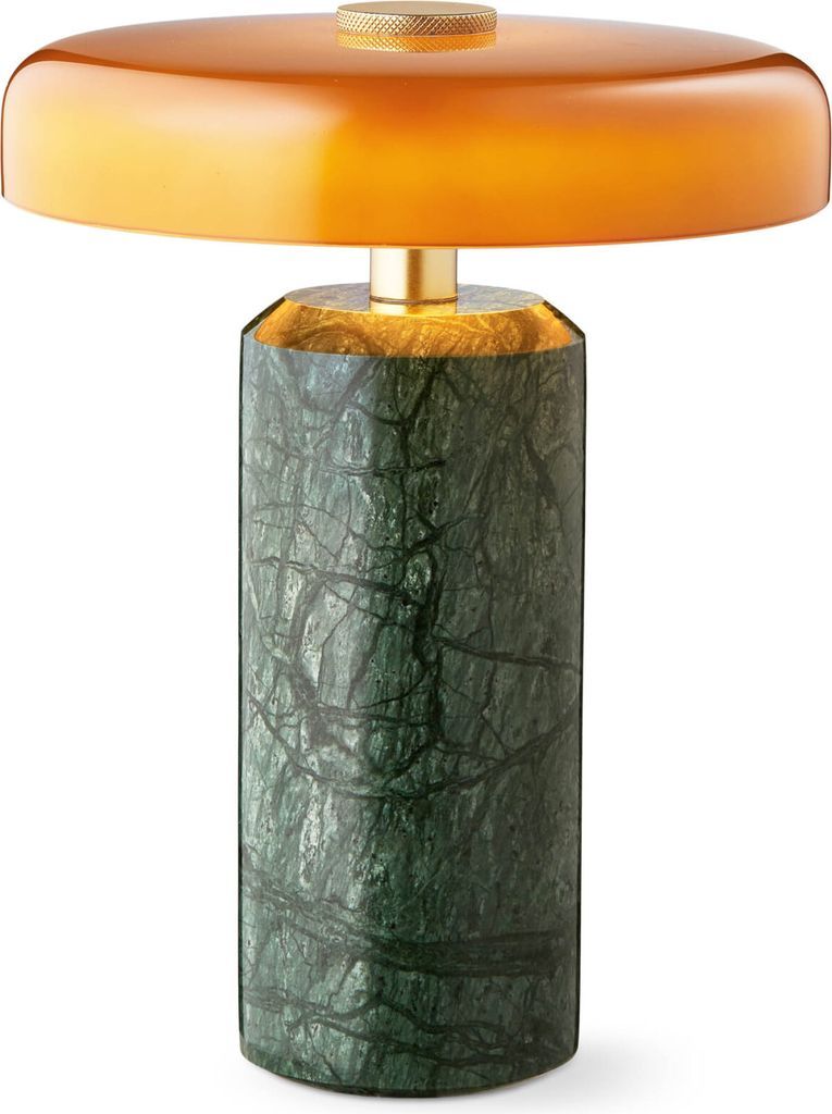 Design by us Trip Portable Moss Bordlampe 21cm