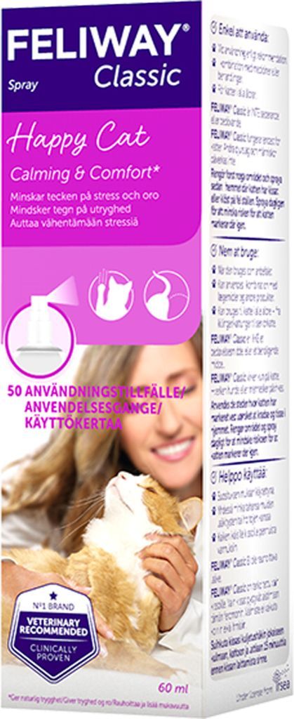 tryghedsspray kat feliway classic 60 ml