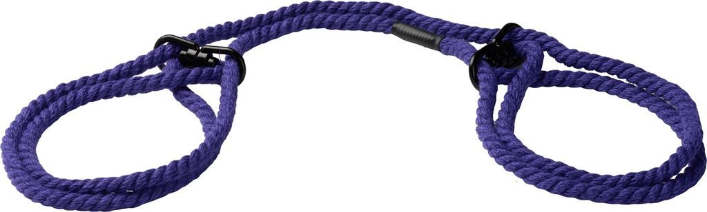Doc Johnson Merci Restrain 6 mm Hemp Cuffs Purple