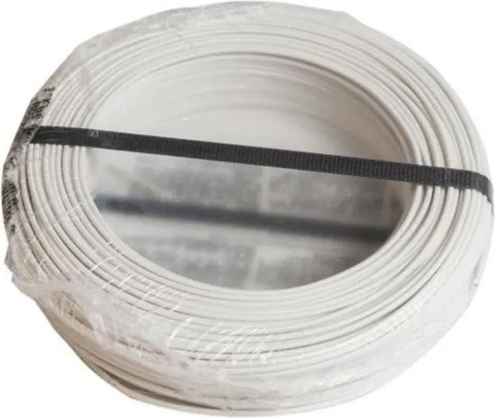 100 meter installationsledning pvl 1x1,5 mm² i hvid
