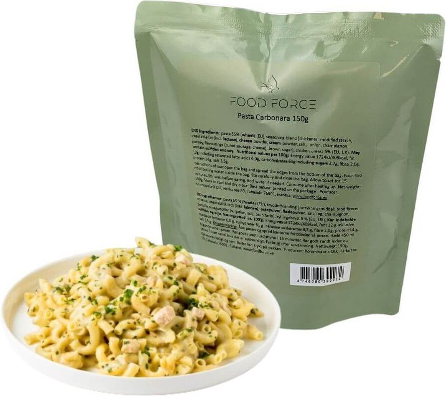 Food Force Pasta Carbonara Frysetørret