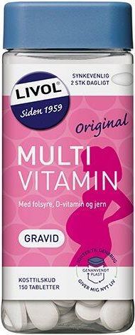 Livol multi total gravid, 150 tab/137g
