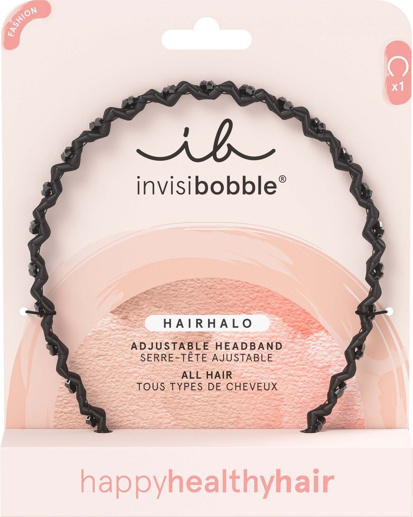 invisibobble Hairhalo True Dark Sparkle headband