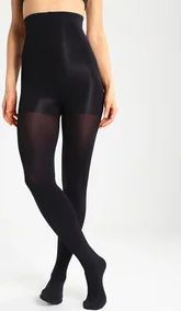 140 DEN HI WAIST SLIM - Tights - black