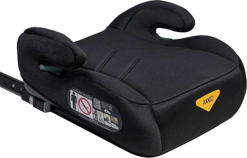 axkid mate 2 isofix selepude - shell black