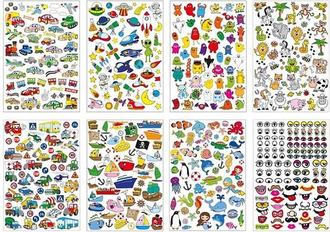 PlayBox Mega Set Klistermærker 500 stk