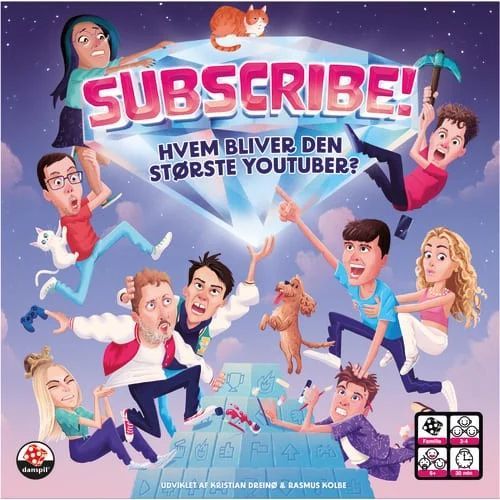 SUBSCRIBE Youtuber spillet - Danspil