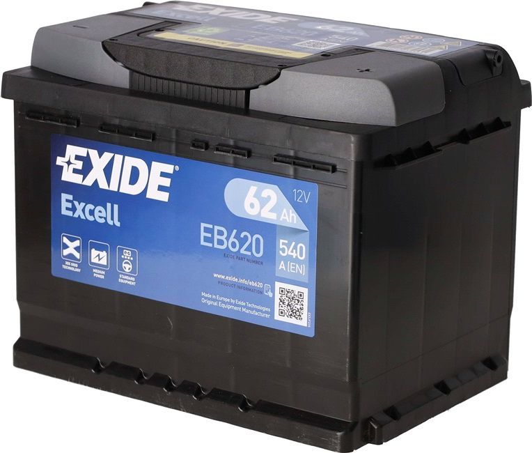 Batteri 12V 62Ah