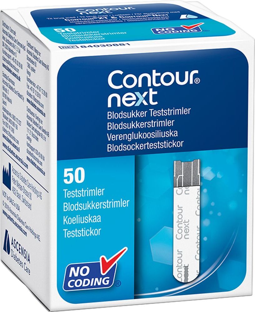 Bayer Contour Next Teststrimler 50-pk