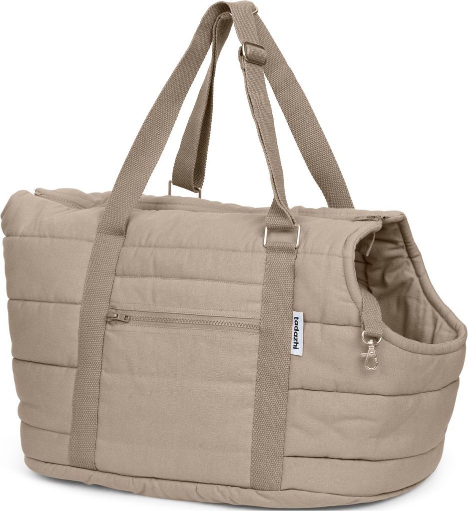 rio dog bag carrier dark sand