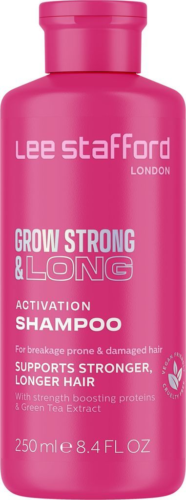 lee staffordgrow strong & long activation shampoo