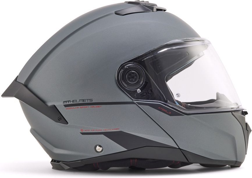 MT Helmets Atom 2 Sv Pure Modular - Gray