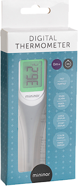 mininor digitalt termometer 10 sek.