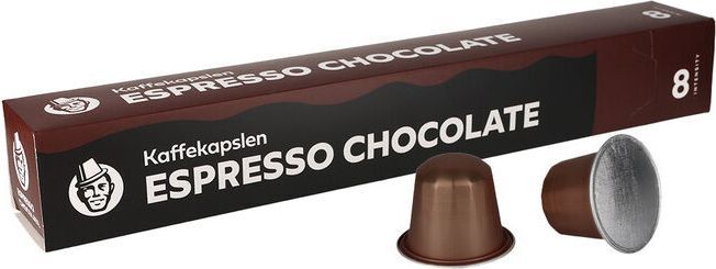 Kaffekapslen Espresso Chokolade Premium 10