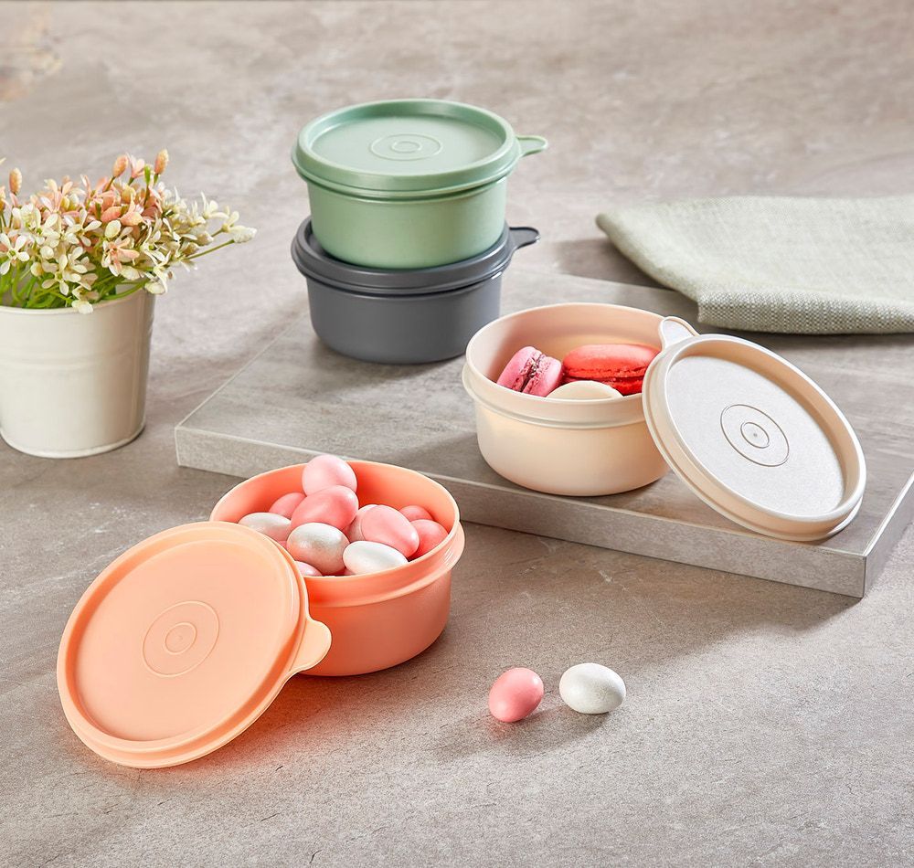 Sjöbo Mini Matlådor 4-Pack Köksbehållare