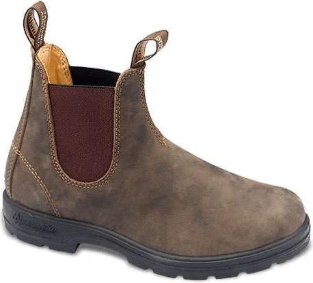 blundstone chelsea boot classic #585 womens, rustic brown