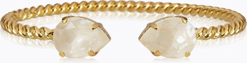 mini drop bracelet / electric white