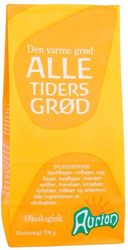 aurionden varme grød alle tiders grød ø