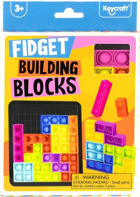 Keycraft Legetøj Pop-it Fidget Building Blocks OneSize Legetøj