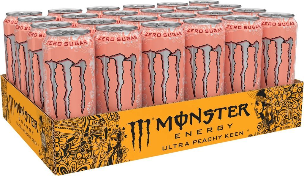 Monster Energy Ultra Peachy Keen 24 x 500 ml