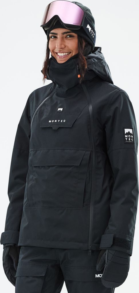 Montec Doom W Skijakke Dame - Black Shell
