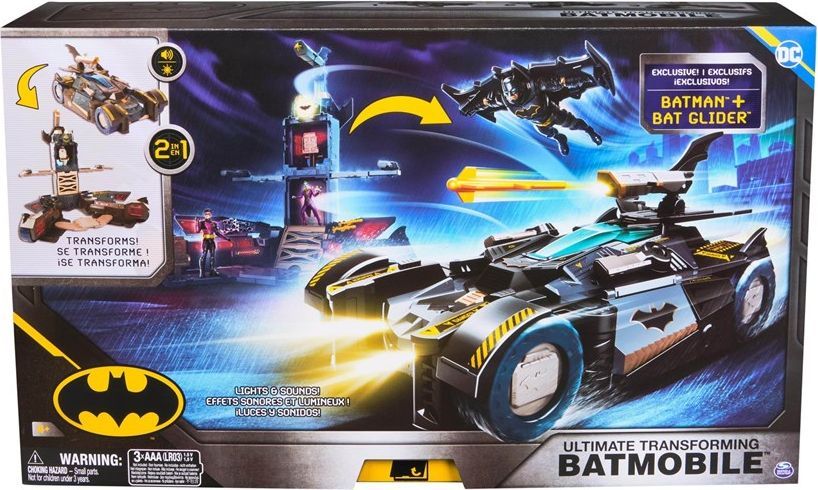 DC Comics Batman Transformerende Køretøj Legesæt