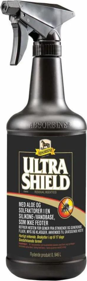 absorbine ultrashield brand fly repellent fluespray- 946 ml.