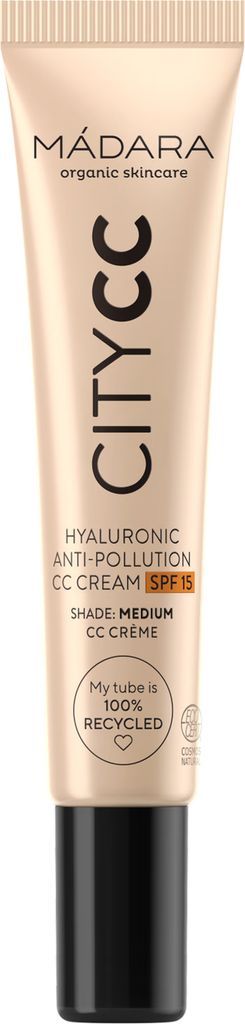 Madara CityCC Hyaluronic Anti-Pollution CC Cream SPF 15 15 ml