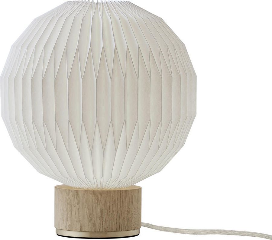 Le Klint 375 XS White/Smoked Oak Bordlampe 21cm
